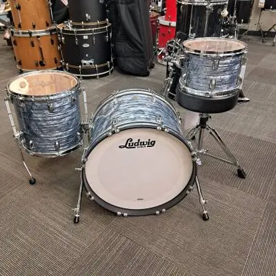 LUDWIG CLASSIC MAPLE 20,12,14-SKY BLUE PEARL